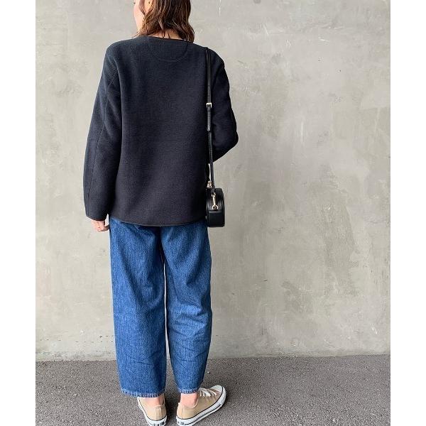 PATOU ブラック クロップドパーカー いるか BLACK LABEL〕'SORONA' FULL ZIP PARKA：セットアップ ダンボール