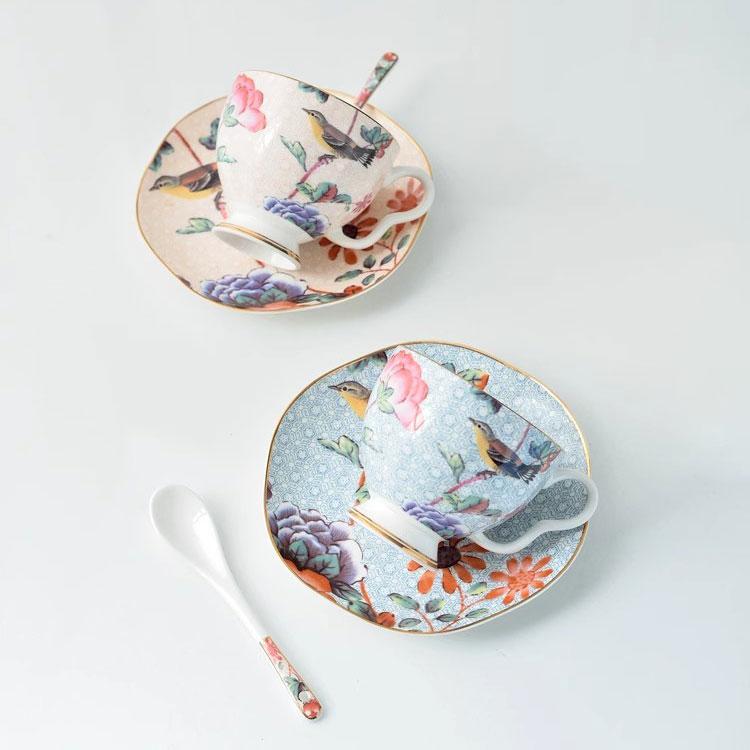 4セット ウェッジウッド Wedgwood カッコー ティーカップ＆ソーサー 