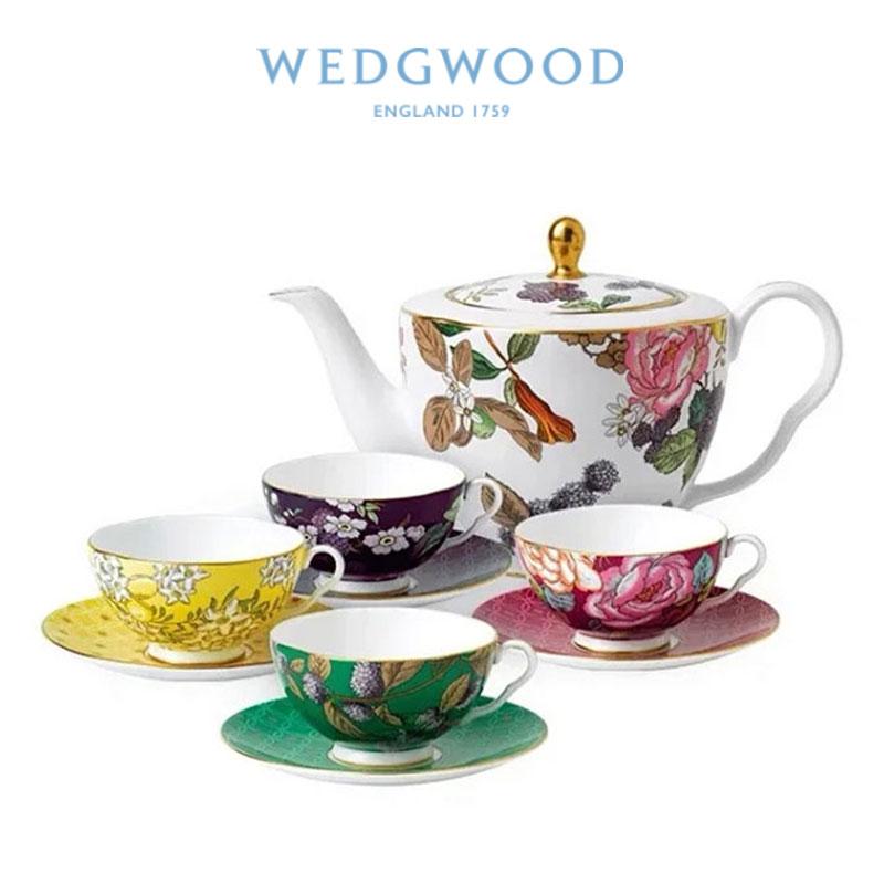 ウェッジウッド Wedgwood ティーカップ＆ソーサー 4客セット 