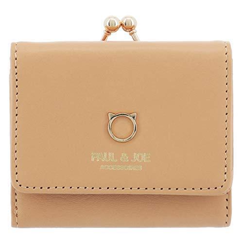 手数料安い ポールアンドジョーアクセソワ ポール ジョー アクセソワ 三つ折り財布 ミニ財布 レディース ベージュ 格安 Skylanceronline Com