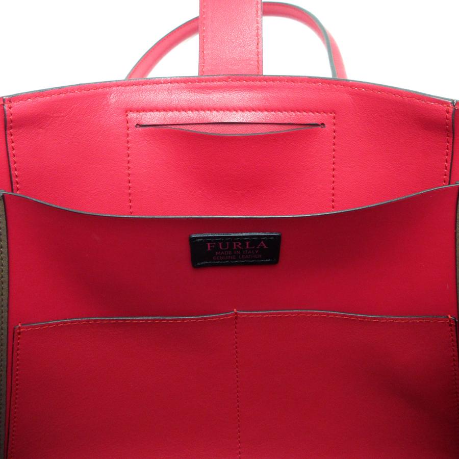 FURLA（フルラ） バッグ ハンドバッグ レディース レッド セミ