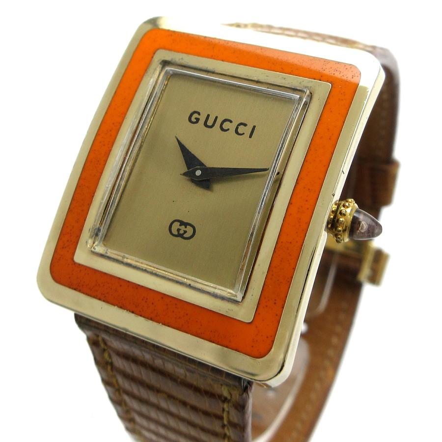 GUCCI グッチ 時計 レクタンギュラー レディース 手巻き GUCCI グッチ 時計 レクタンギュラー レディース 手巻き