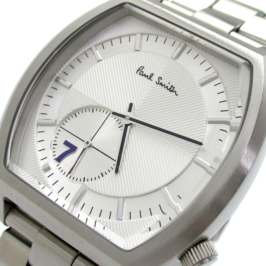 ポールスミス 時計 ナンバー7 メンズ シルバー文字盤 1045 T Paul Smith 腕時計 ナンバーセブン No 7 レオン 通販 Yahoo ショッピング