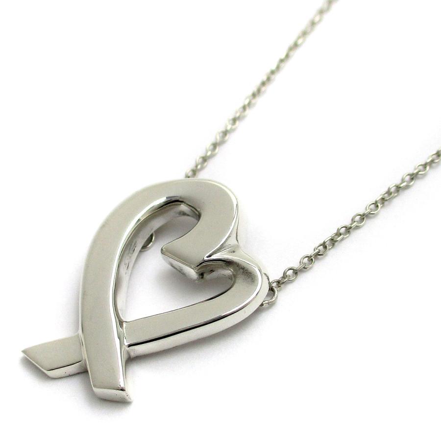 購入特典付き ティファニー 925 ラビングハート ペンダント/ネックレス