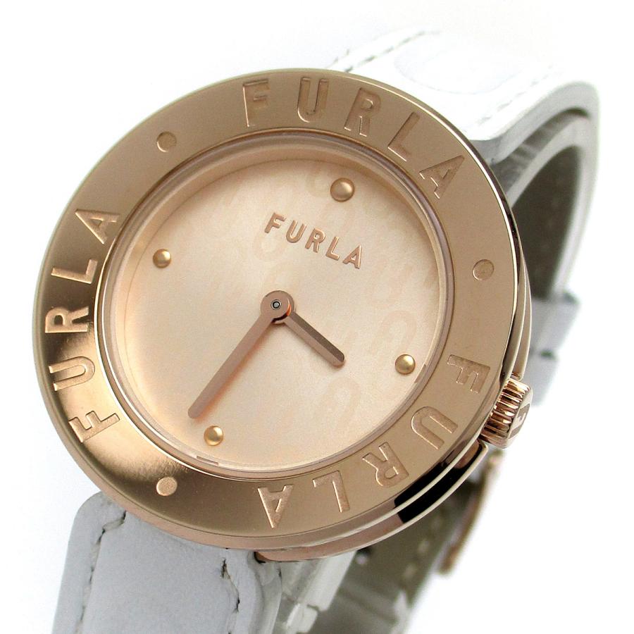 フルラ 時計 エッセンシャル レディース ピンクゴールド ホワイトレザー WW00004005L3 腕時計 クォーツ