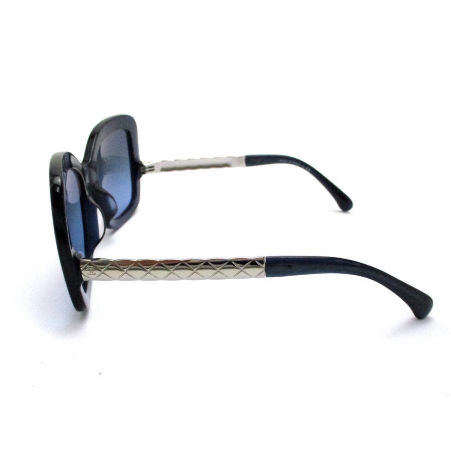 マトラッセ シャネル サングラス レディース インディゴ ブルー  