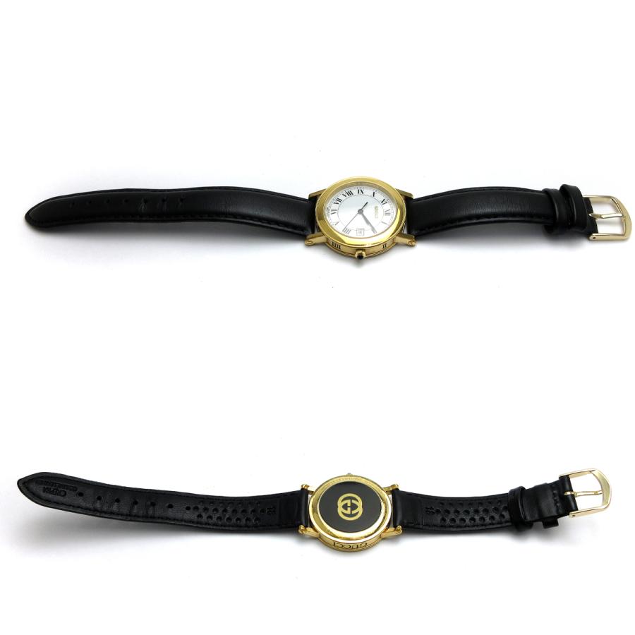 GUCCI グッチ 時計 コインウォッチ メンズ ローマ数字 白文字盤 GUCCI グッチ 時計 コインウォッチ メンズ ローマ数字 白文字盤