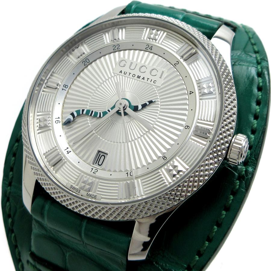 GUCCI グッチ 時計 エリクス GMT オートマチック スネーク GUCCI グッチ 時計 エリクス GMT オートマチック スネーク