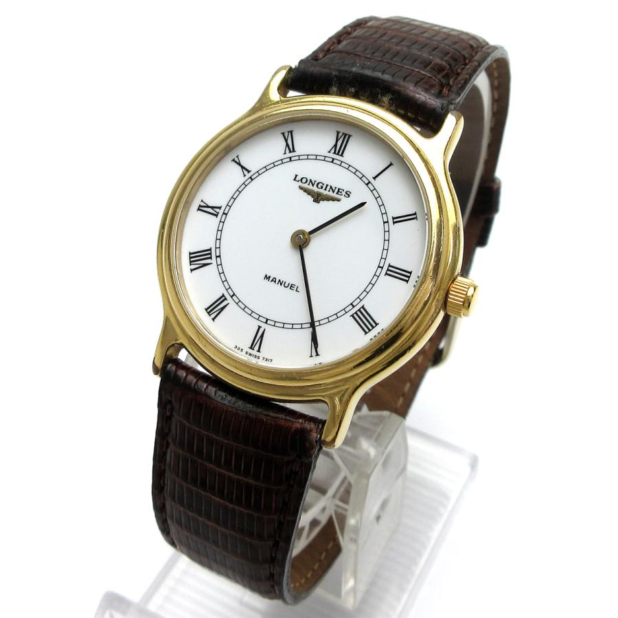☆LONGINES ラウンド 腕時計 ゴールド 手巻き 817 4143☆ ☆LONGINES ラウンド 腕時計 ゴールド 手巻き 817 4143☆