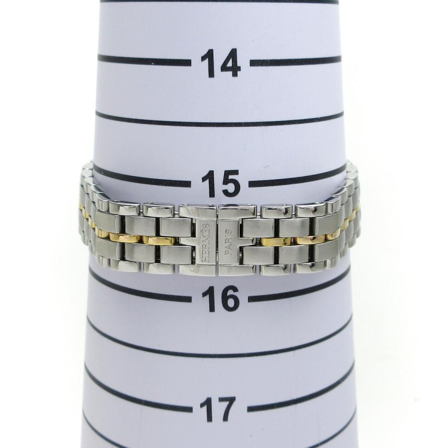 Arceau エルメス 時計 アルソー レディース K18ゴールドコンビ