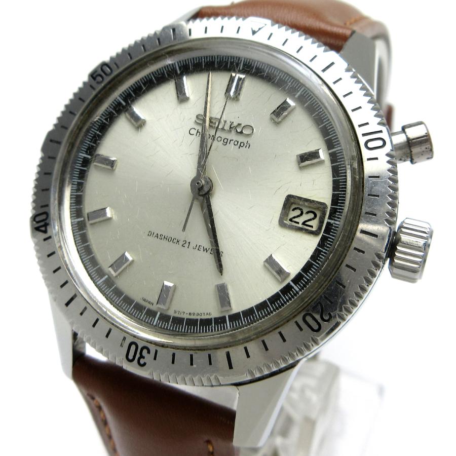 SEIKO（セイコー） 時計 ワンプッシュクロノグラフ 5717-8990 手巻き