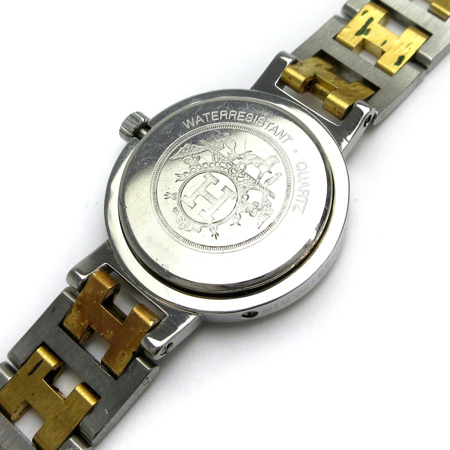 （美品）HERMES クリッパー OH済み ポリッシュ済みレディース 腕時計 HERMES（エルメス） 【返品OK】【美品】エルメス クリッパー