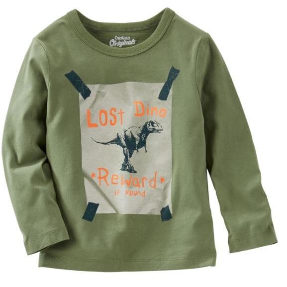 恐竜 長袖 Tシャツ トップス 3色 オシュコシュ キッズ :47032:プチソレイユ - 通販 - Yahoo!ショッピング