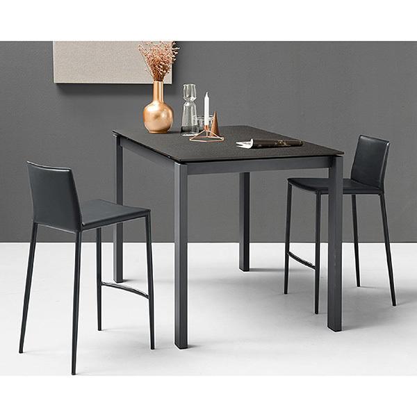 calligaris（カリガリス） ダイニングチェア ボヘム BOHEME レザー座面