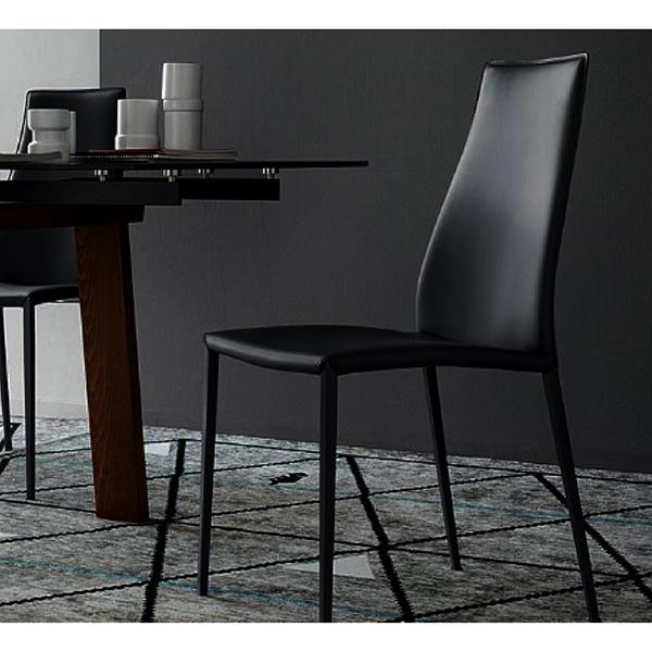 calligaris カリガリス ダイニングチェア アイーダ AIDA トープ座面