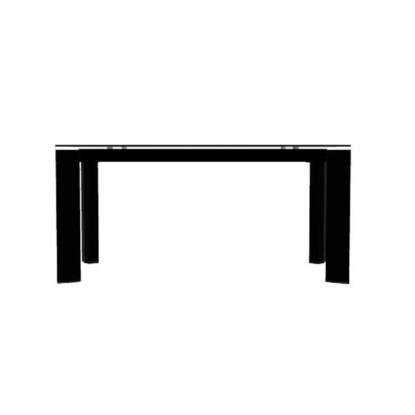 カリガリス　デルタ　DELTA  伸長式　ダイニングテーブル 160/220×90cm  ブロンズ（セラミック）天板×マットブラック脚　送料無料　ポイント10倍｜lepice｜02