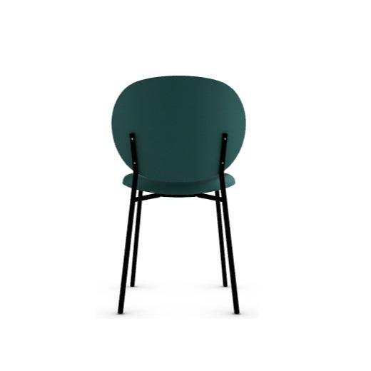 calligaris カリガリス ダイニングチェア イネス フォレストグリーン 