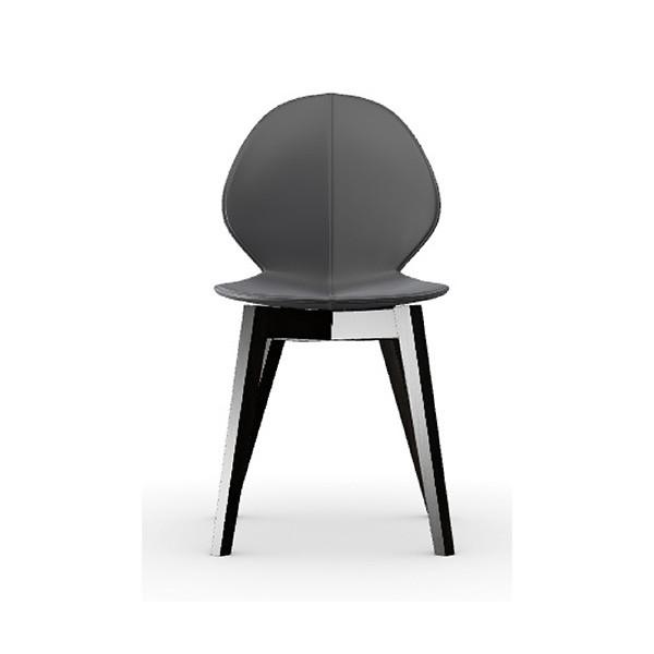 Calligaris カリガリス バジル チェア ブラック　二脚 calligaris カリガリス ダイニングチェア バジル BASIL レザー