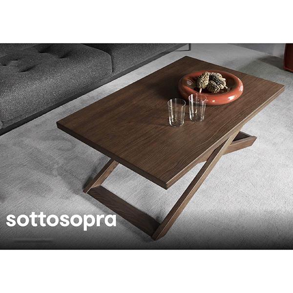 カリガリス ソットソプラ sottosopra 多目的昇降テーブル 110×75/150  