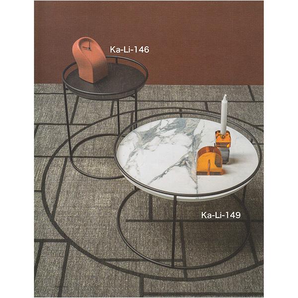 カリガリス　アトーロ　atollo　コーヒーテーブル 62.5×62.5×40cm ゴールデンオニキス（セラミック）天板×マットブラック脚　送料無料_4