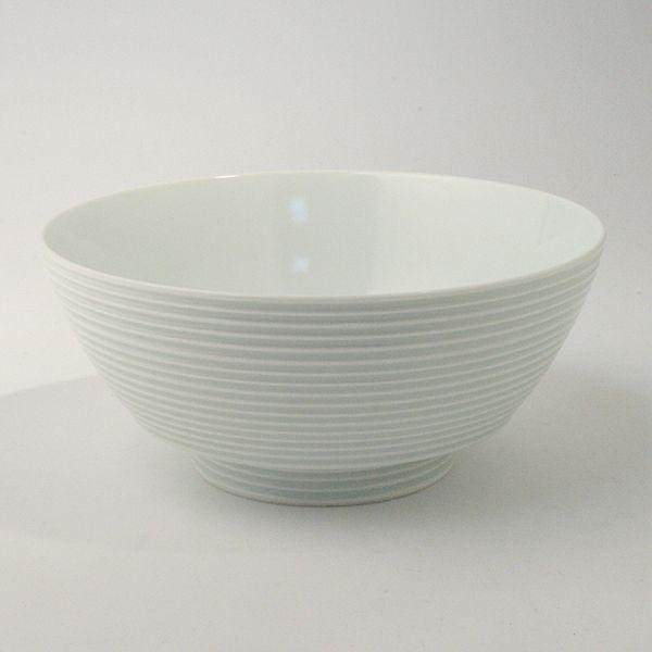 究極のラーメン鉢 白磁千段（はくじせんだん） 有田焼 うどん そうめん