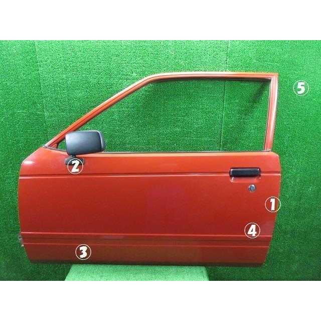 アルト M-SS40V 左FドアASSY 15P 赤     6680 | アルト