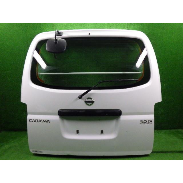 格子付!!　キャラバン KR-VWME25 バックドアASSY QM1 白   K0100-VW0MM 90300-VW011 7983　熱線/ワイパー/アンダーミラー | 