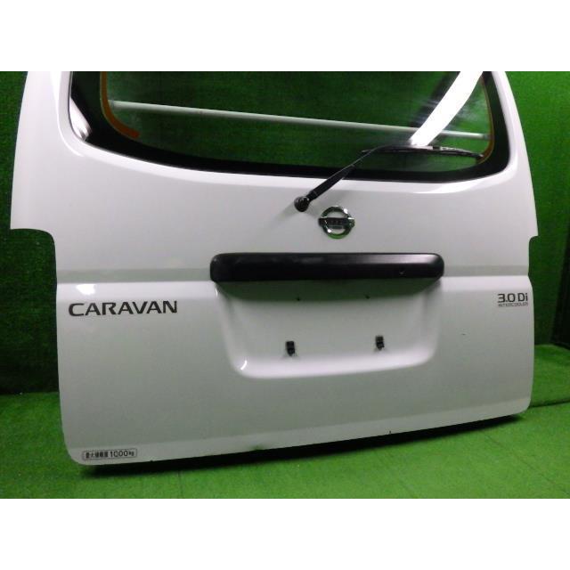 格子付!!　キャラバン KR-VWME25 バックドアASSY QM1 白   K0100-VW0MM 90300-VW011 7983　熱線/ワイパー/アンダーミラー |  | 02
