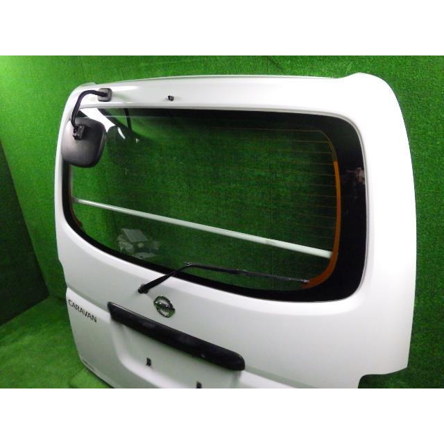 格子付!!　キャラバン KR-VWME25 バックドアASSY QM1 白   K0100-VW0MM 90300-VW011 7983　熱線/ワイパー/アンダーミラー |  | 07