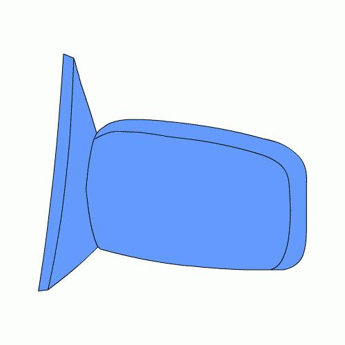 リーフ ZAA-ZE1 左サイドミラー    黒色/電動格納/ウィンカー/付8ピン・2ピン 96302-5SK6A  8145 | リーフ | 05