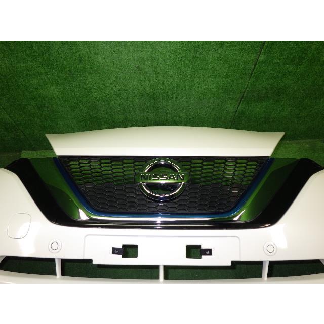 ノート DAA-HE12 FバンパーASSY QAB 白パール  ソナー付/カメラ付/グリル付/ 62022-5WL1B 62310-5WK6B 8178 | ノート | 04