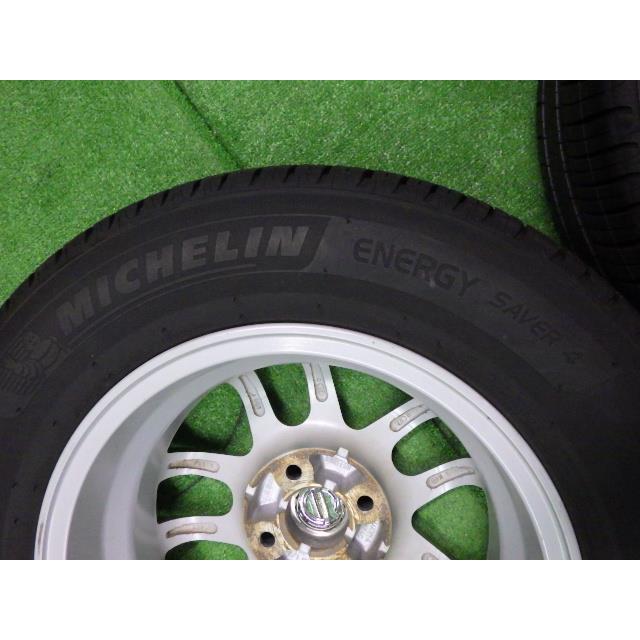 中古 ノート　E12　純正アルミ　タイヤセット　14×5.5j　+40　4穴　PCD100　185-70R14ミシュラン夏タイヤ付　8178 | ノート | 04