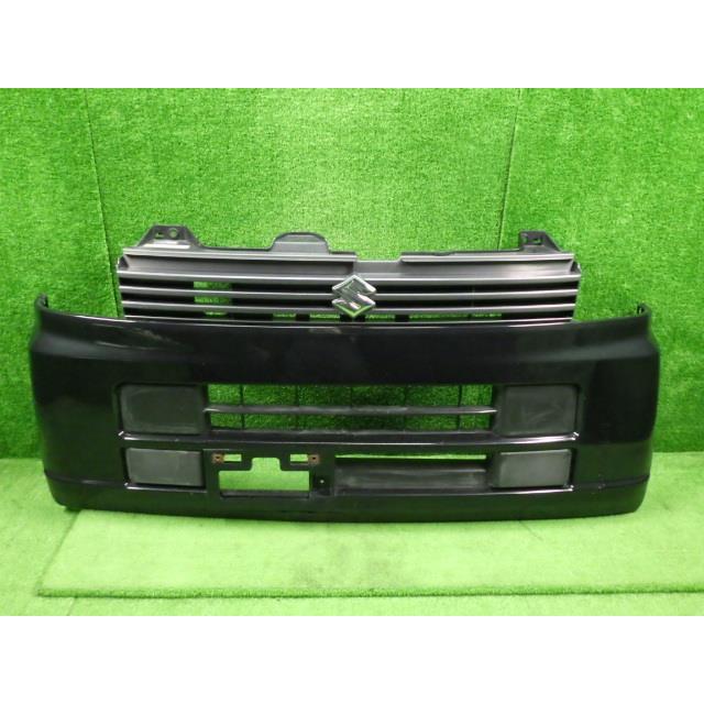 エブリイワゴン エブリィ ABA-DA64W FバンパーASSY ZJ3 黒 グリル付 