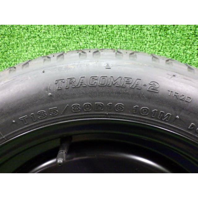 レガシィ BRM T135/80D16/テンパータイ/スペアタイヤ/2012年製 PCD100 |  | 03