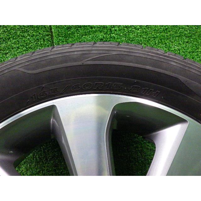 中古 B11A　ekスペース　タイヤホイール1本　4250D550 165/60R15 ハンコック　PCD100　+46　15×4.5　8458 |  | 04