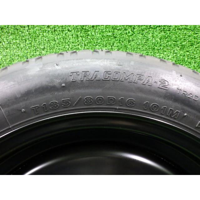中古未使用　レガシィ　BR9　テンパータイヤ　T135/80D16　5穴　PCD100　8477 |  | 01