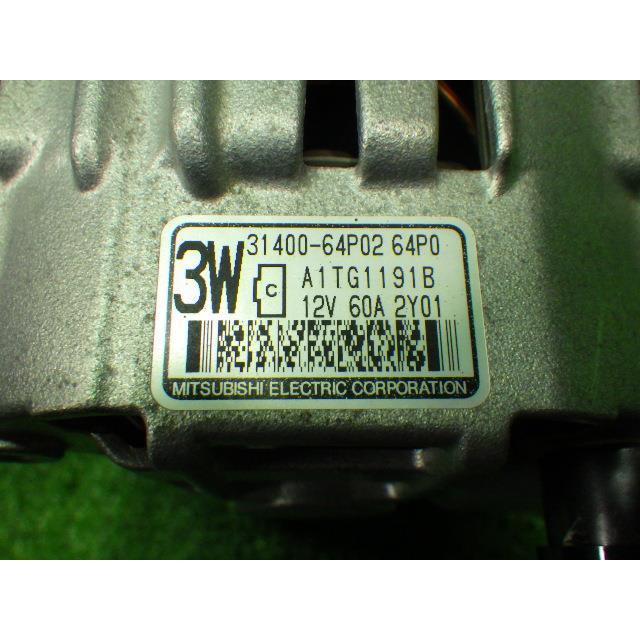 エブリィ 5BD-DA17V オルタネーター 061   16285キロ物/5型 31400-64P02  8798 | エブリイワゴン | 04