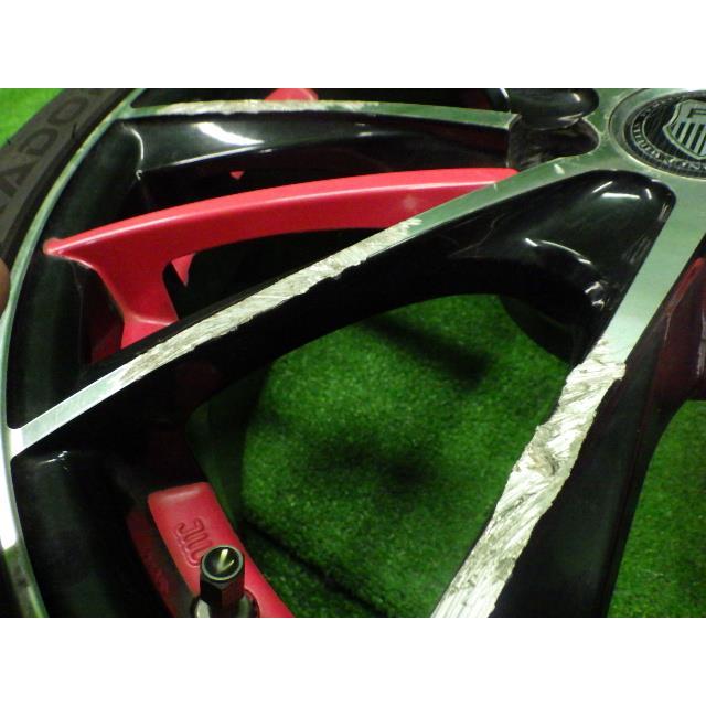 中古  タイヤホイールセット ｂＢ QNC21 17インチ×6.5J +30 4穴 PCD100 205-40Ｒ17 夏タイヤ 8800の画像