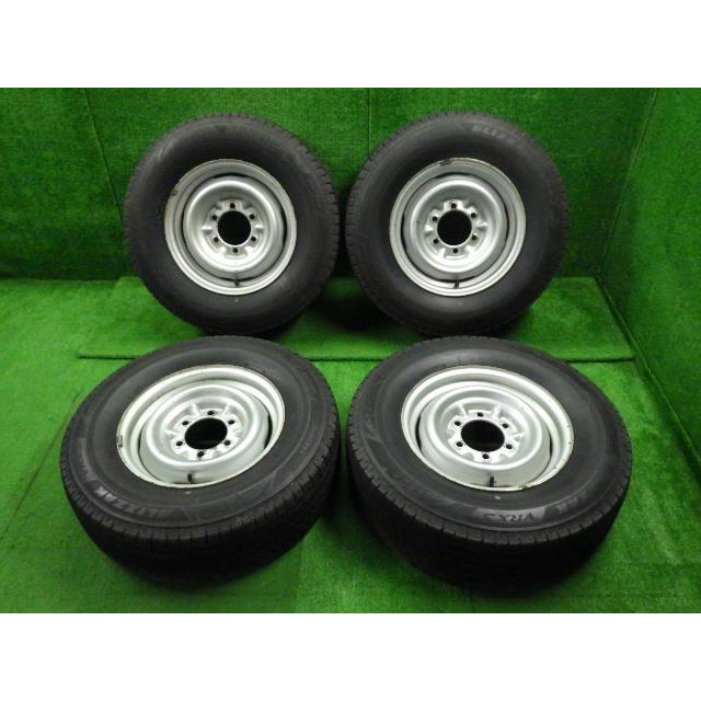 ハイエース 中古 100系 ハイエース KZH116 スタッドレスタイヤ・鉄 