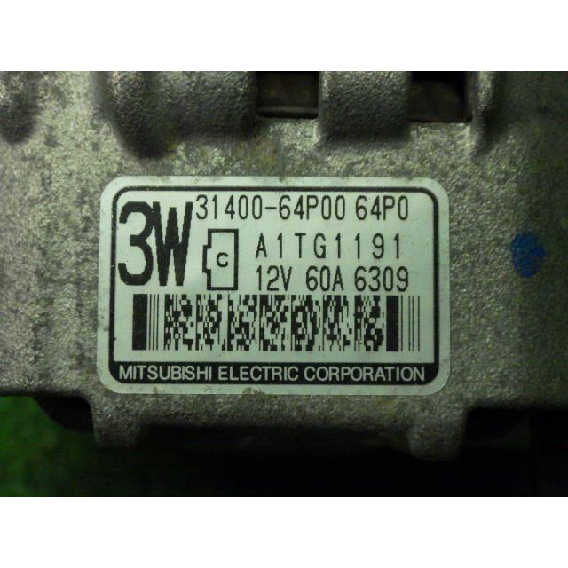 エブリィ EBD-DA17V オルタネーター     31400-64P00  8909 | エブリイワゴン | 04