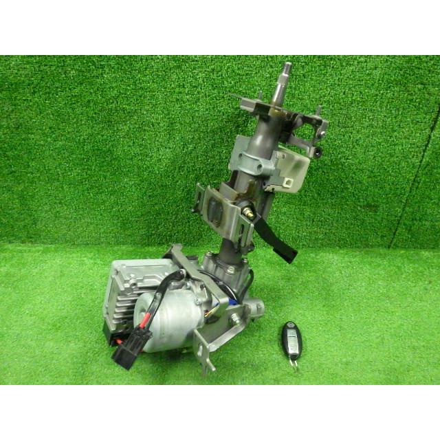 ジューク CBA-NF15 ステアリングコラム QAB   ニスモ RS 後期 キー付 48811-3YV2A 48810-3YV2A 8912の画像
