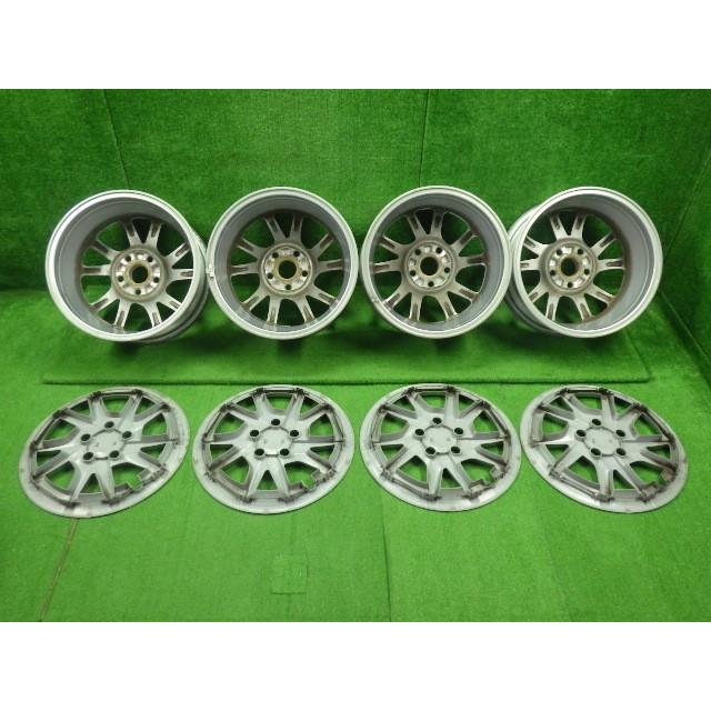ZVW41 プリウスα 純正アルミホイール キャップ付 4本セット 16×6.5J