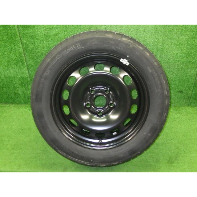 中古  VW ゴルフヴァリアント DBA-1KCAV　スペアタイヤ1本　16×6.5J　+50　PCD112　5穴　205-55R16　コンチネンタル　未使用　9051 | 