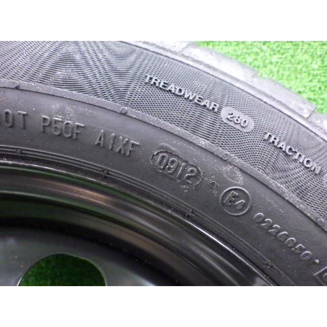 中古  VW ゴルフヴァリアント DBA-1KCAV　スペアタイヤ1本　16×6.5J　+50　PCD112　5穴　205-55R16　コンチネンタル　未使用　9051 |  | 03