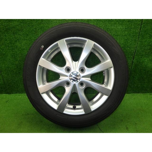 中古  純正アルミノーマルタイヤ1本　HA97S　アルト　14インチ　４．５Ｊ　+45　PCD100　43210-72M30　9190　2024年製　　 | アルト