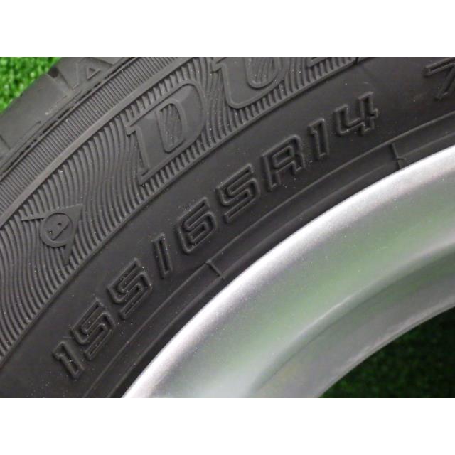 中古  純正アルミノーマルタイヤ1本　HA97S　アルト　14インチ　４．５Ｊ　+45　PCD100　43210-72M30　9190　2024年製　　 | アルト | 04