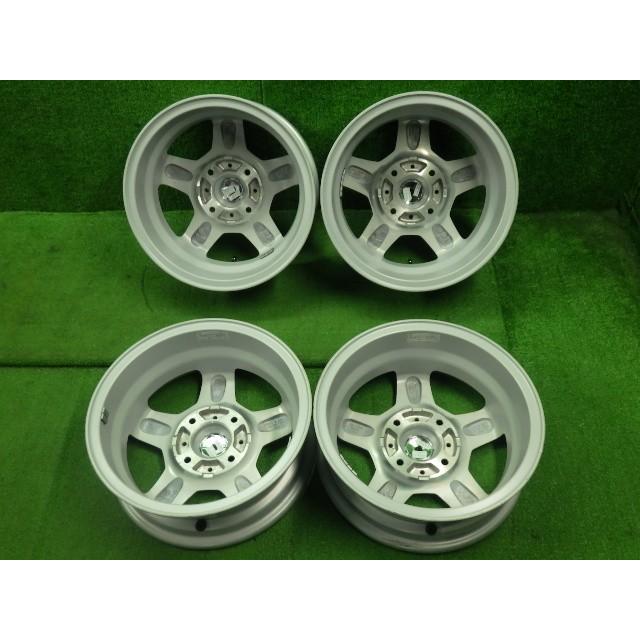 中古  社外アルミホイール　4本セット　/14インチ×5j　+45　4穴　PCD114.3　ハブ径72mm　NV200バネット等に　9330 |  | 01