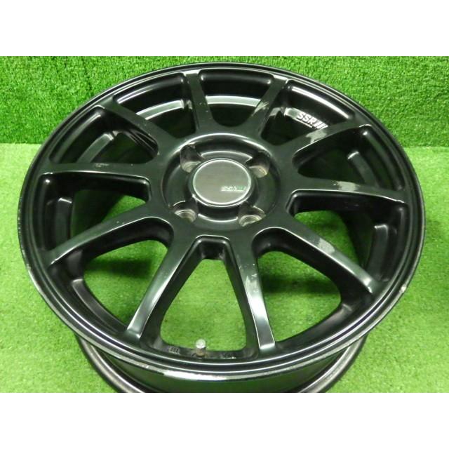 中古  アルミホイール　4本セット　ヴィッツ　SSR　GTV02　15インチ　６Ｊ　+45　４穴　ＰＣＤ１００　 | ヴィッツ | 02
