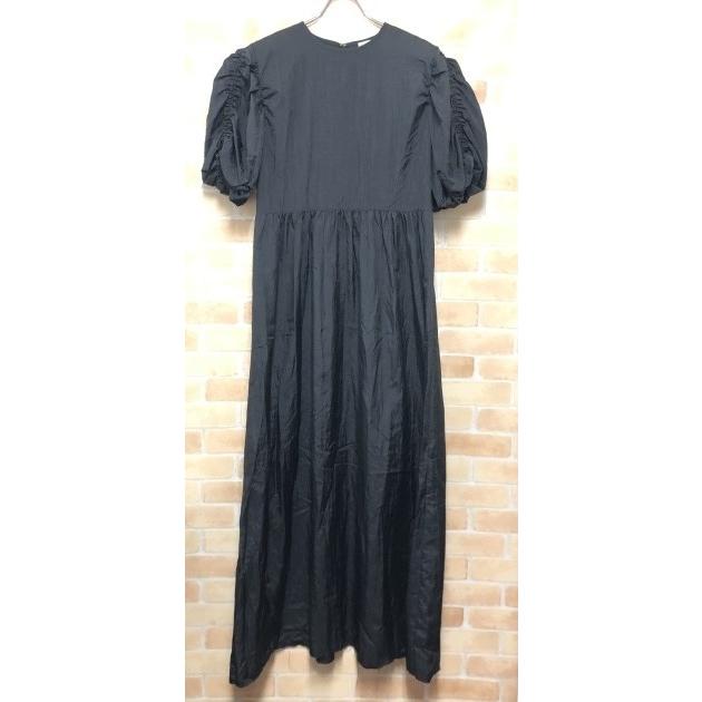 中古】 6(ROKU) ロク ナイロンボリュームワンピース 8626-299-0425 