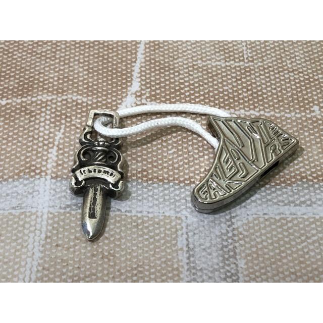 中古】 Chrome Hearts クロムハーツ ＃5 ダガーチャーム ペンダント